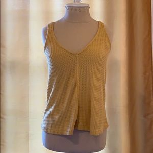 yellow/ gold francescas tank top